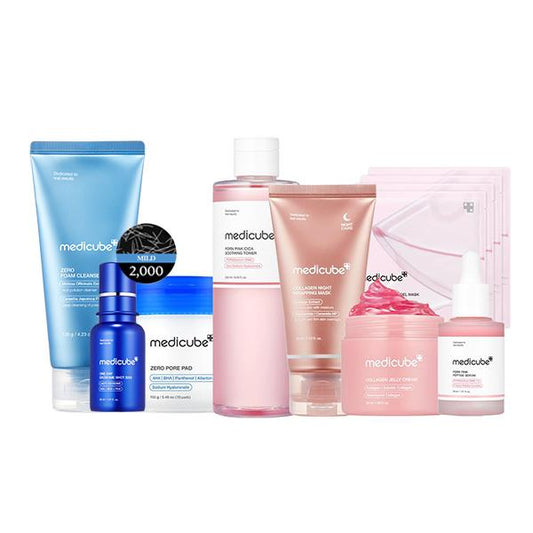 Affordable Glass Glow Skincare Set | Includes 8 TOP-SELLING Products for Gentle Skin Renewal